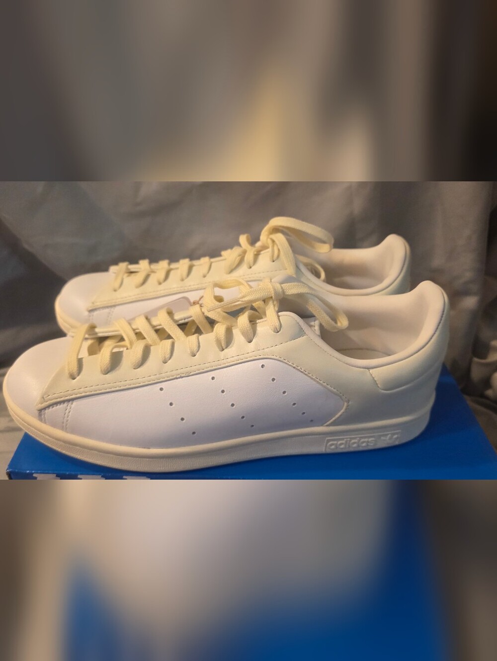 adidas Stan Smith W Shoes Off White Cream JI1996 Women Size 10 New No Box Top